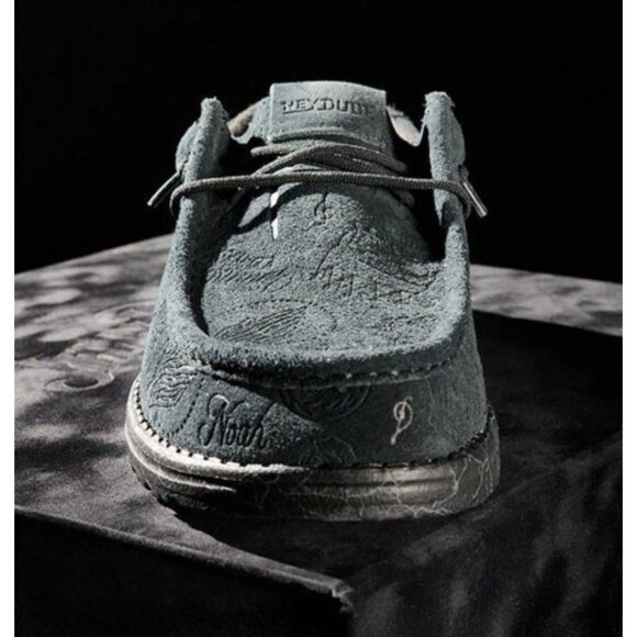 NWT Hey Dudes Jelly Roll Tattoo Beautifully Broken Wally Shoes Sz 11 In Hand - Picture 5 of 10